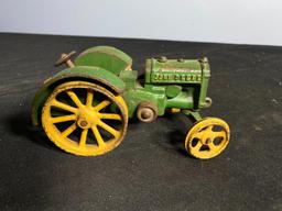 Rare John Deere Tractor Toy Cast Iron by Vindex