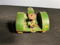 Rare John Deere Tractor Toy Cast Iron by Vindex