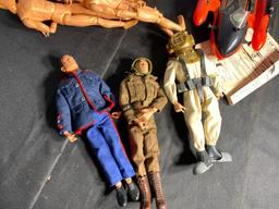 Nicer Vintage GI Joe Lot Figures, Outfits, Sea Sled