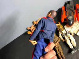 Nicer Vintage GI Joe Lot Figures, Outfits, Sea Sled