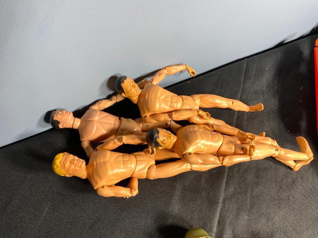 Nicer Vintage GI Joe Lot Figures, Outfits, Sea Sled