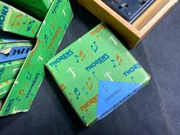 Thorens Switzerland Music Box with Many Discs