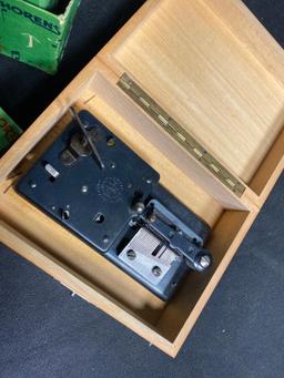 Thorens Switzerland Music Box with Many Discs