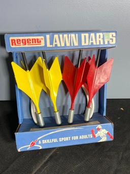 Vintage Jarts Type Lawn Darts New in Box by Regent