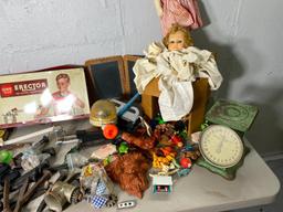 Table Lot of Antique & Collectible Items