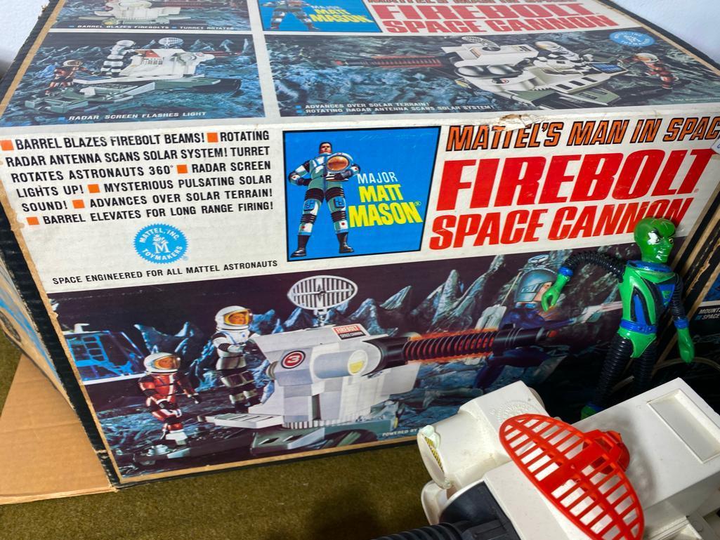 Vintage Toys Group Lot - Firebolt, Space Crawl, Gemini etc