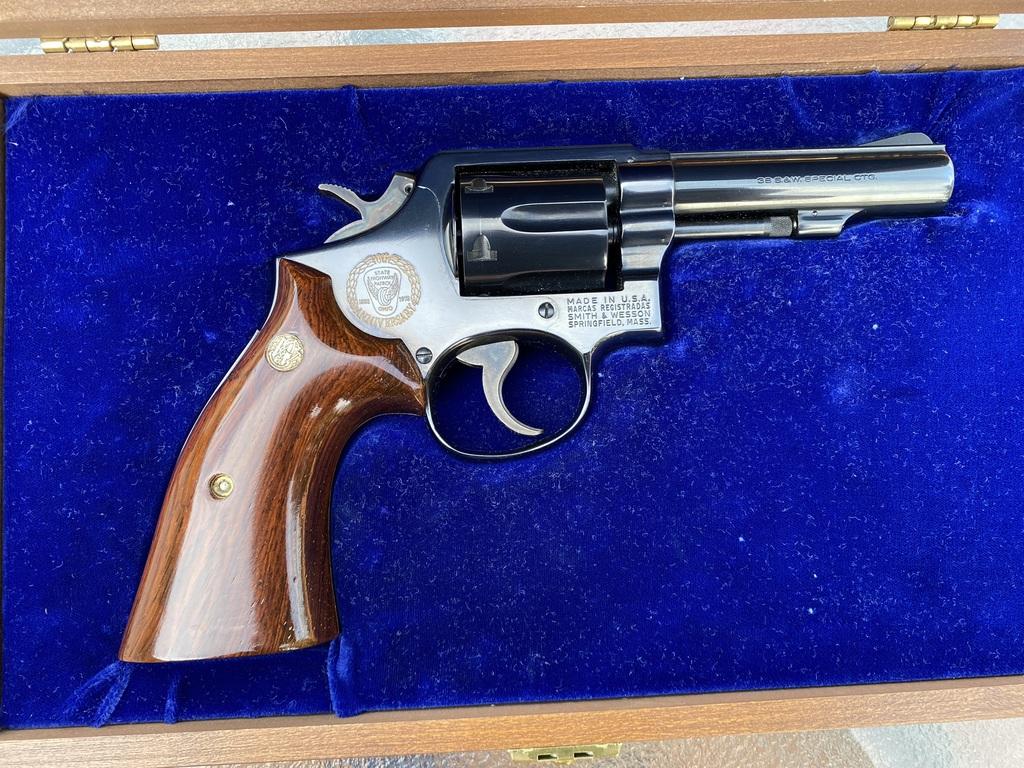 38 Smith & Wesson 40th Anniversary Ohio State Patrol Revolver in Presentation Case