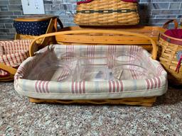 (8) Longaberger Baskets