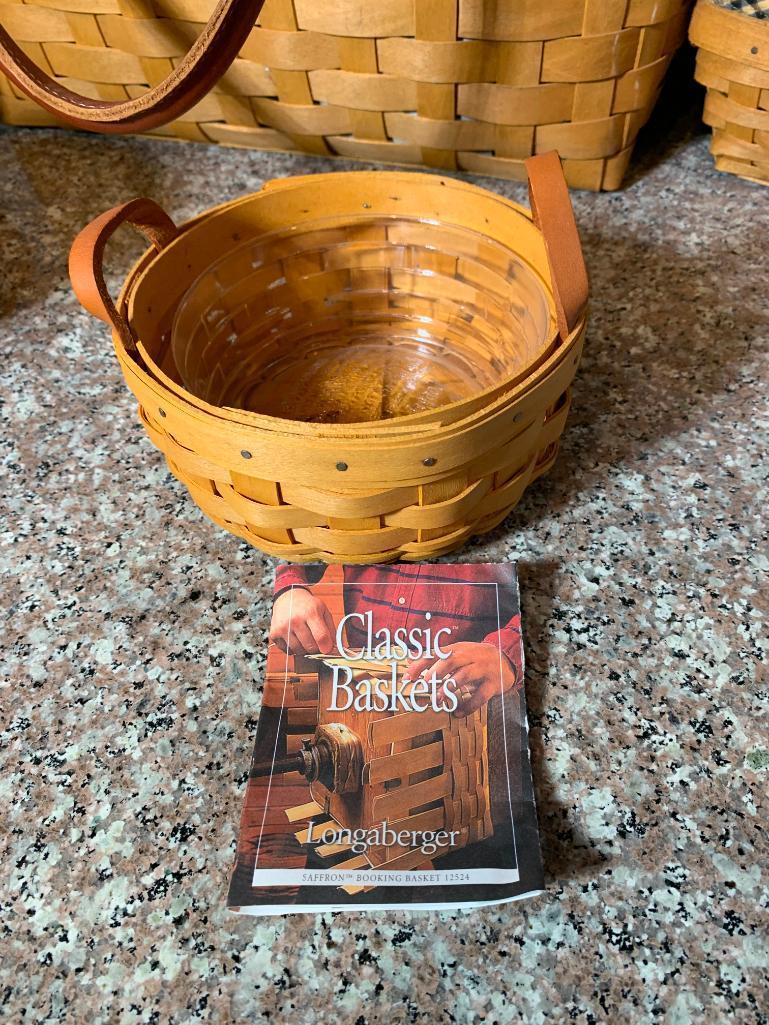 (7) Longaberger Baskets