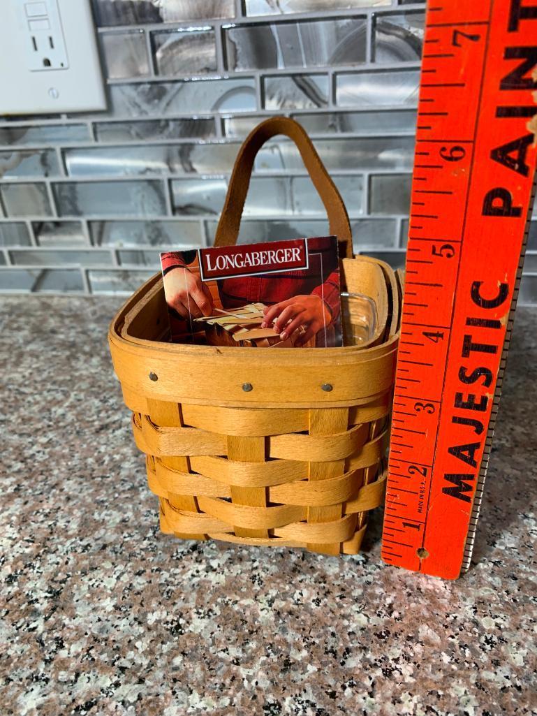 (8) Longaberger Baskets