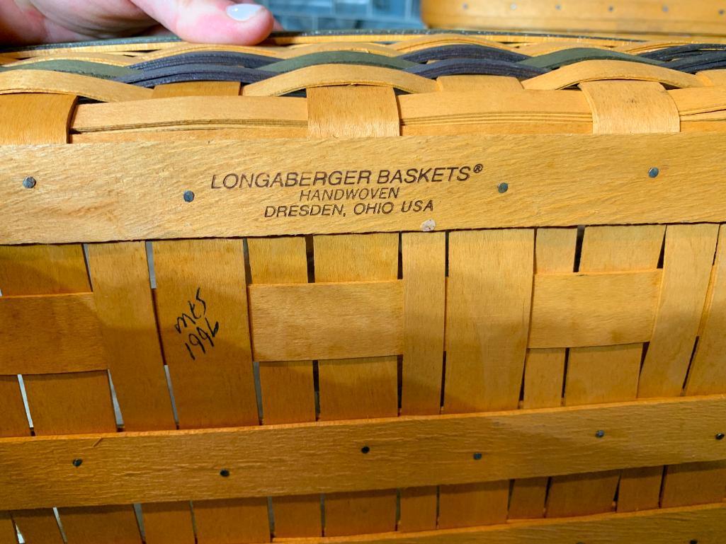 (8) Longaberger Baskets