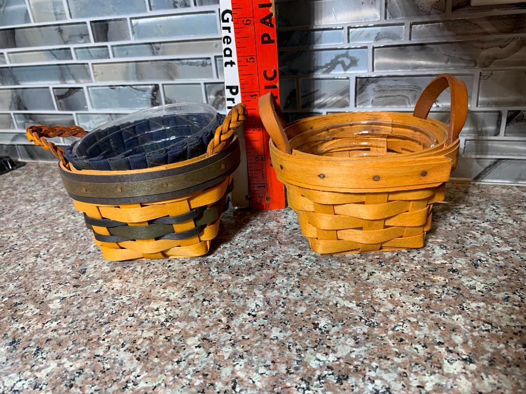 (9) Longaberger Baskets
