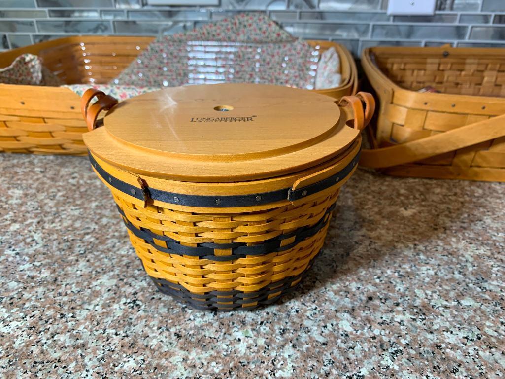 (10) Longaberger Baskets