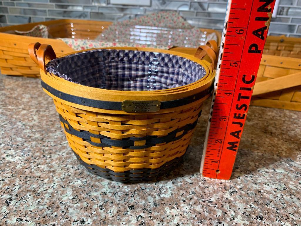 (10) Longaberger Baskets