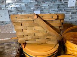 (10) Longaberger Baskets