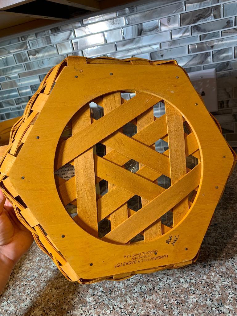 (8) Longaberger Baskets