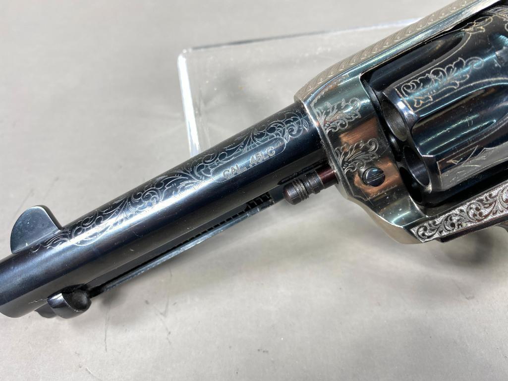 Uberti/Pietta Old West Revolver 45 Long Colt Engraved