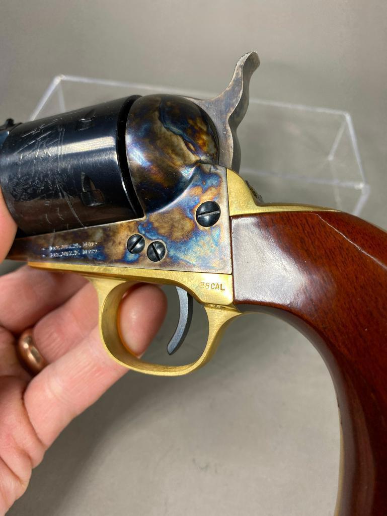 Cimarron 38 Caliber Revolver Model 1871 Nice