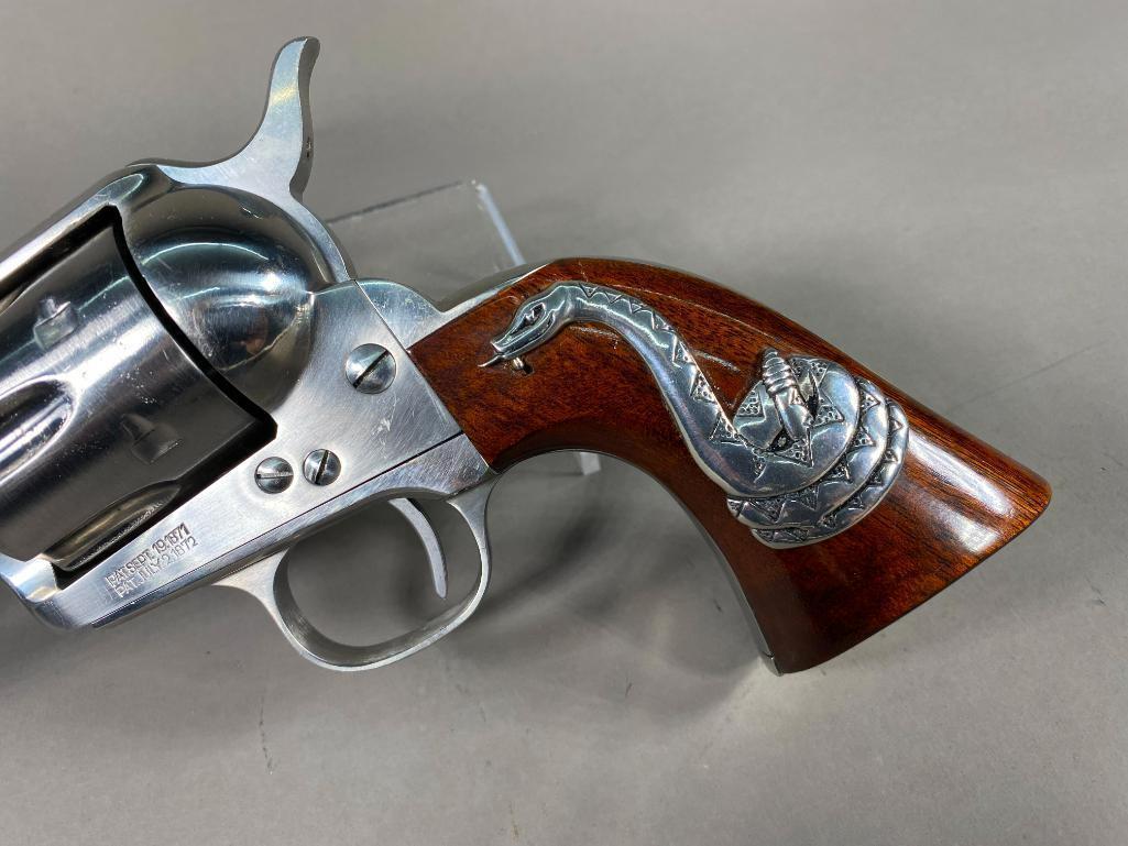 Stoeger/Uberti Model 1873 Revolver in 45 Colt w/Snake Grips