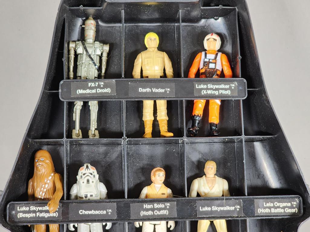 Darth Vader Storage Case with Original Insets and Star Wars Toys