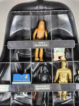 Darth Vader Storage Case with Original Insets and Star Wars Toys