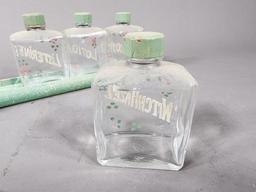 Vintage Set of Bottles