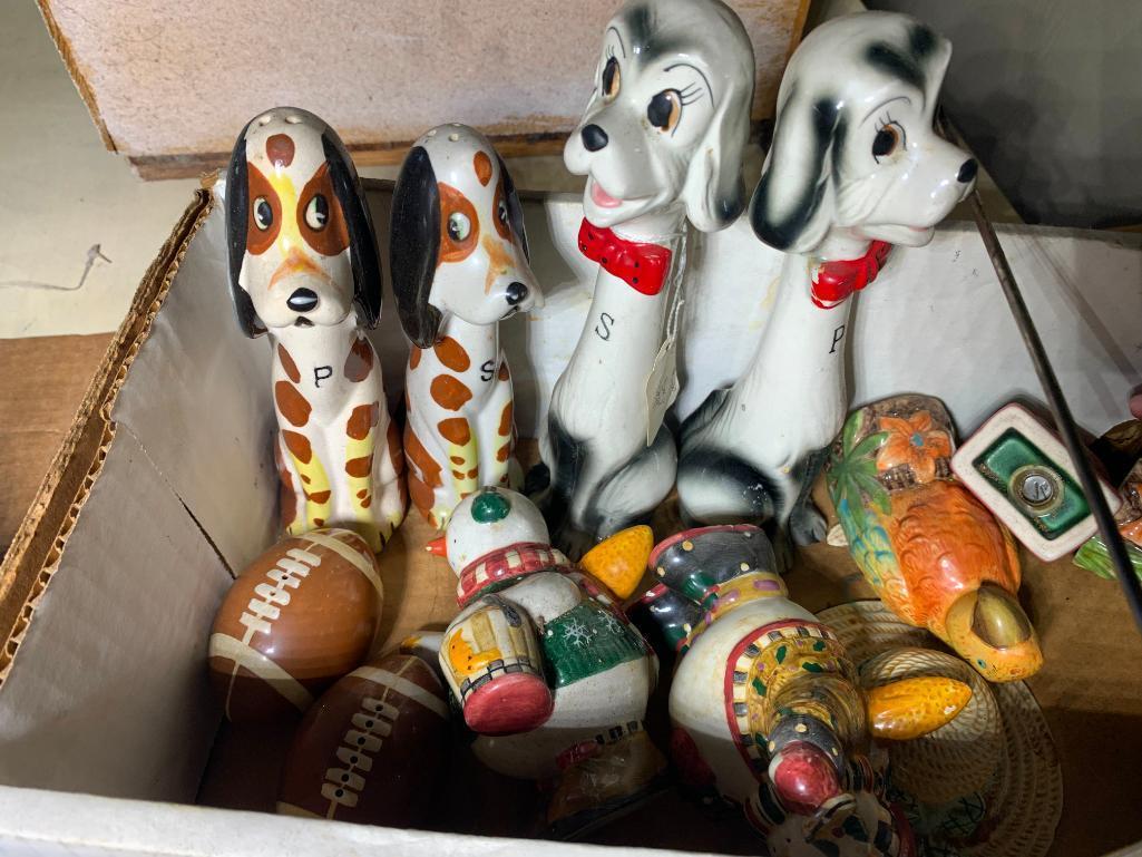 Great Group of Salt & Pepper Shakers