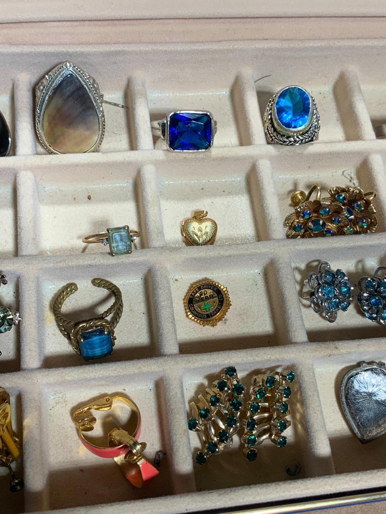 Great Group of Costume Jewelry including Sterling Silver