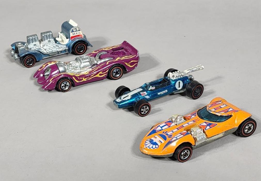 Redline Hot Wheels - Group of Four