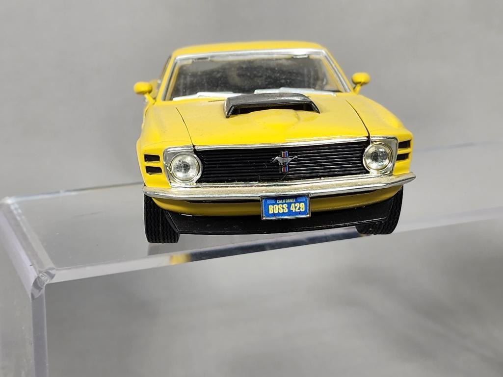 Boss 429 Yellow Mustang