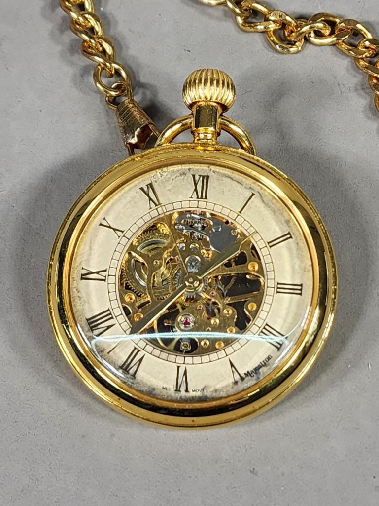 Collection of Five Pocket Watches - ESS and More