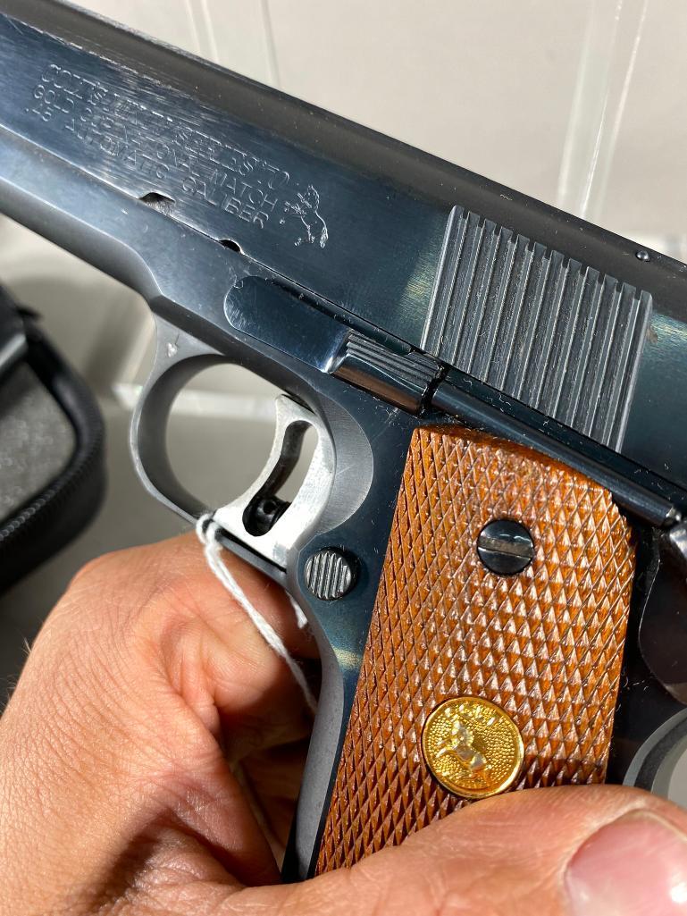 Colt Gold Cup National Match MKIV 1911 Pistol