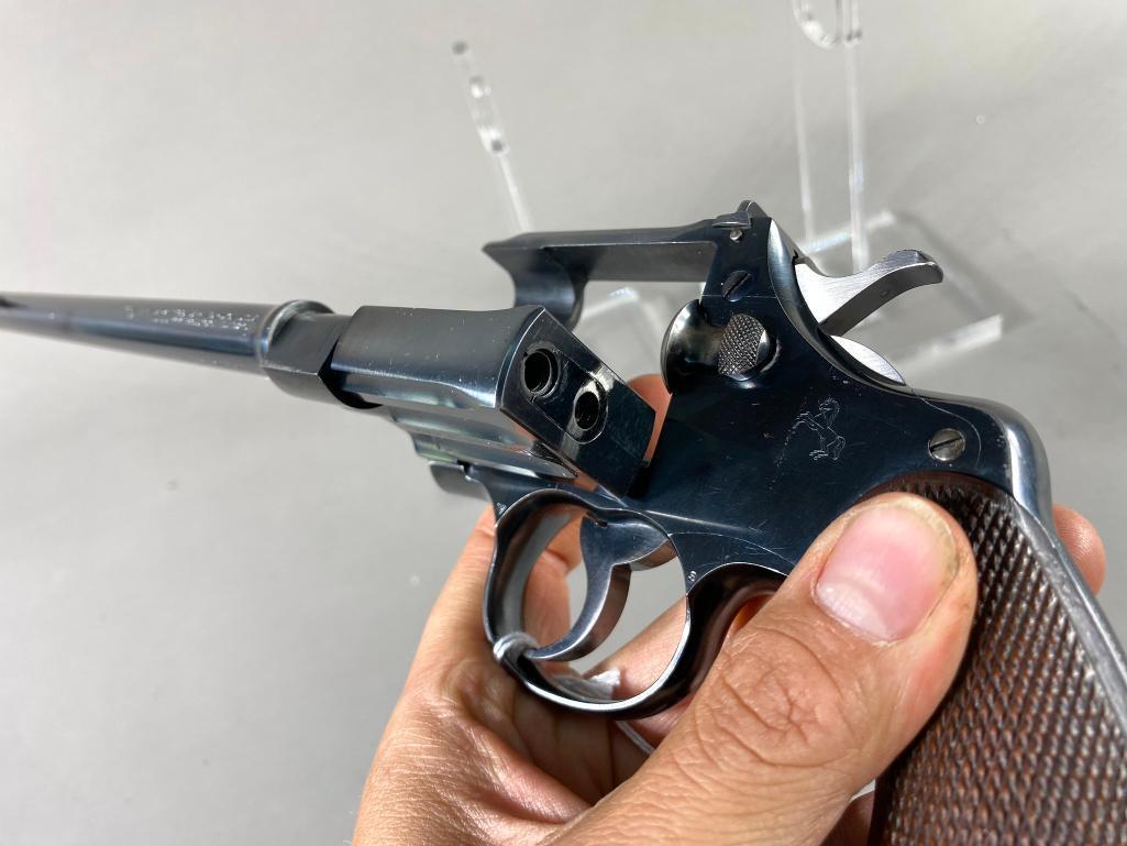 Rare Colt Camp Perry Pistol 22lR Serial 466 10" bbl