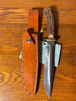Perry Wingo Knife with Sheath