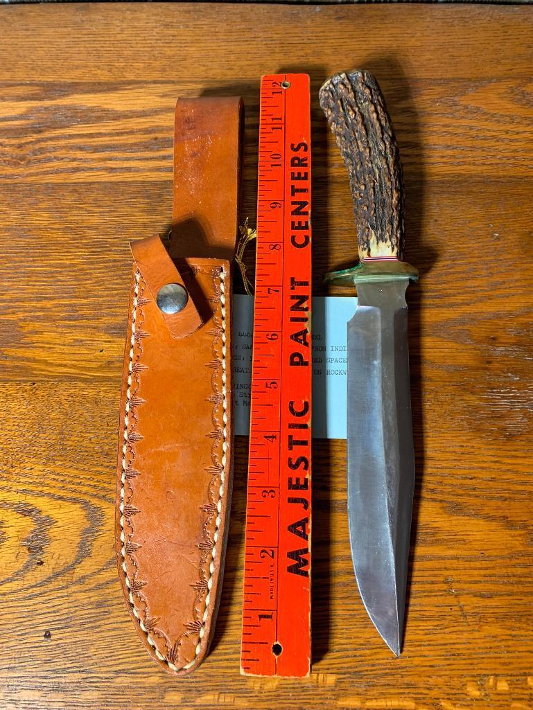 Perry Wingo Knife with Sheath