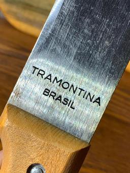 Tramontina Brazil Machete with Wooden Sheath