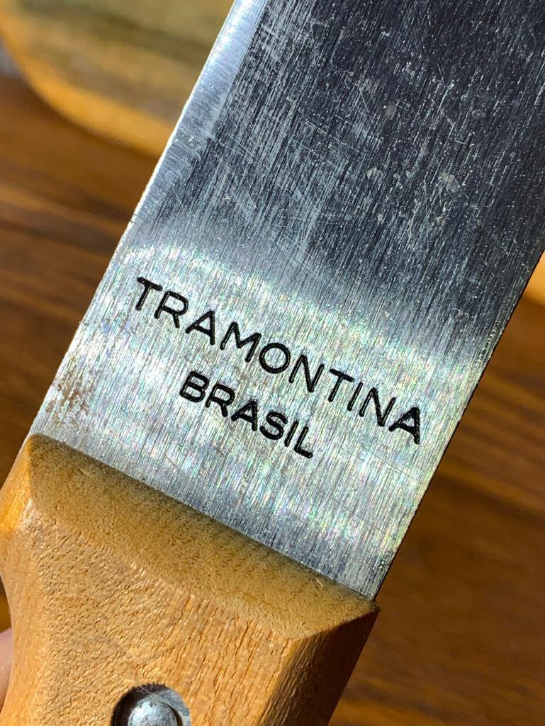 Tramontina Brazil Machete with Wooden Sheath