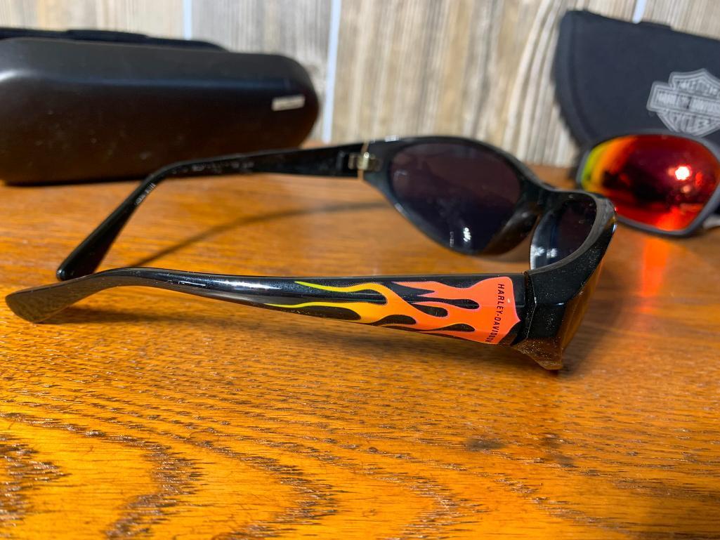 Group of Harley Davidson Sunglasses