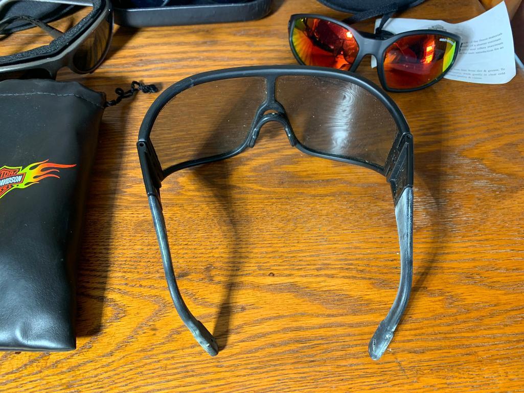 Group of Harley Davidson Sunglasses