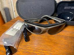 Group of Harley Davidson Sunglasses