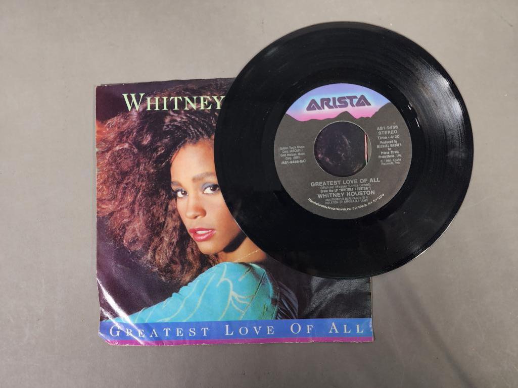 Group of Records - Whitney Houston, Madonna and More