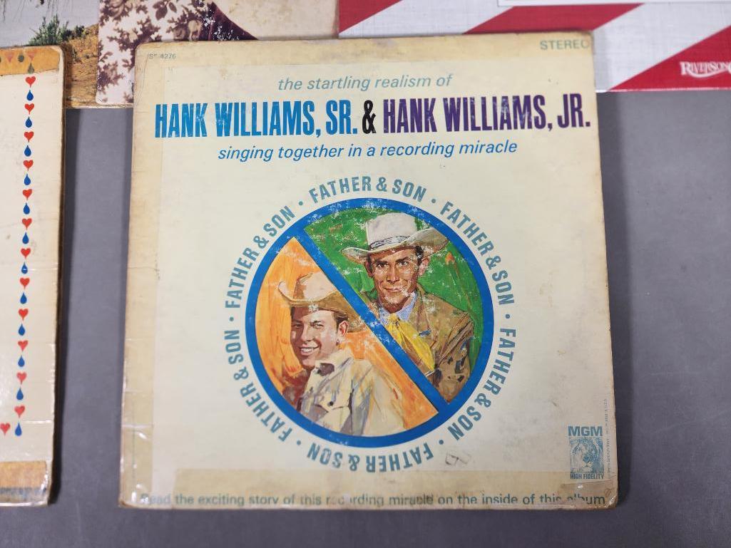 Group of Records - Hank Williams, Gene Autry and More
