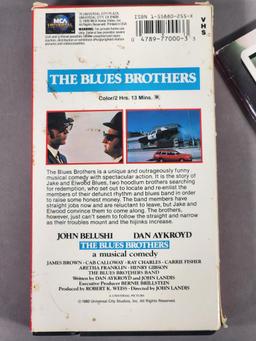 VHS Tapes of Woodstock, Eric Clapton, Plus, Biography of Jerry Garcia, Jimi Hendrix Magazine Plus