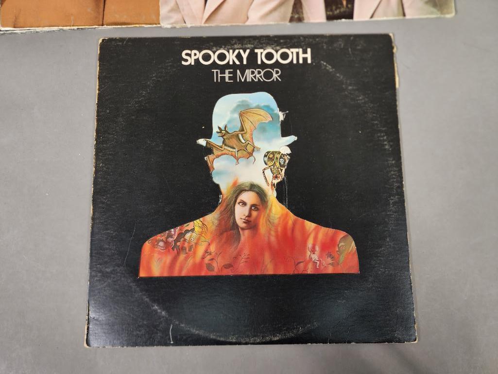 Group of Records - Eric Clapton, Spooky Tooth and More
