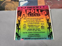 Group of Four Blues Albums - Monk/Trane, Apollo Theatre and More