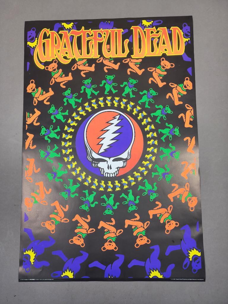 Grateful Dead Poster--Rainbow Teddy Bears