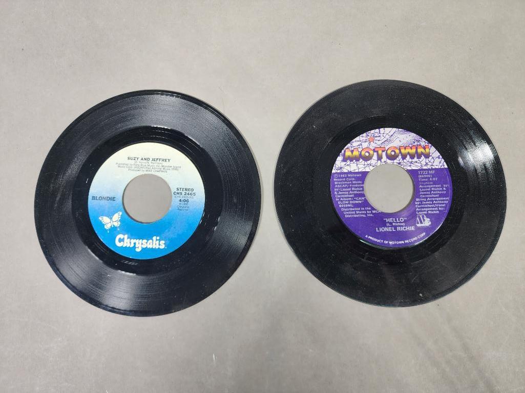 Mixed Group of 45 records - Disco Nights, Glen Campbell, Diana Ross, Mary Poppins and More
