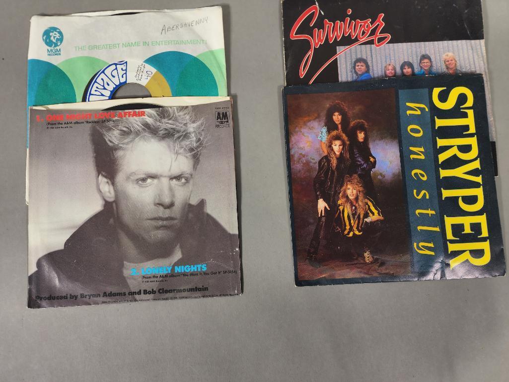 Group of Classic Rock Records - Billy Idol, REO and More