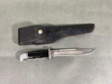 Vintage Large Size Buck Knife in Sheath