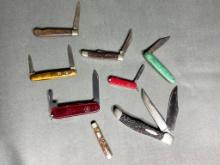 Group Lot of Better Vintage Pocket Knives